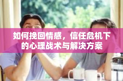 如何挽回情感，信任危机下的心理战术与解决方案