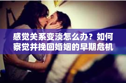 感觉关系变淡怎么办？如何察觉并挽回婚姻的早期危机信号