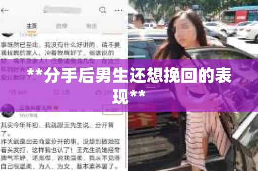 **分手后男生还想挽回的表现**