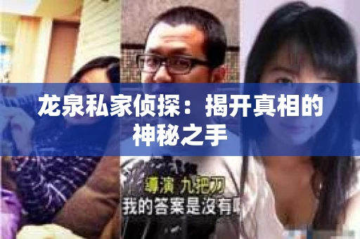 龙泉私家侦探：揭开真相的神秘之手
