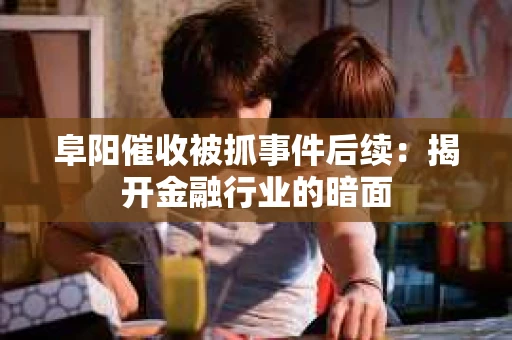 阜阳催收被抓事件后续：揭开金融行业的暗面