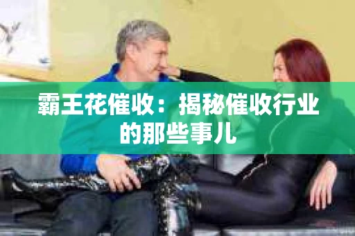 霸王花催收：揭秘催收行业的那些事儿