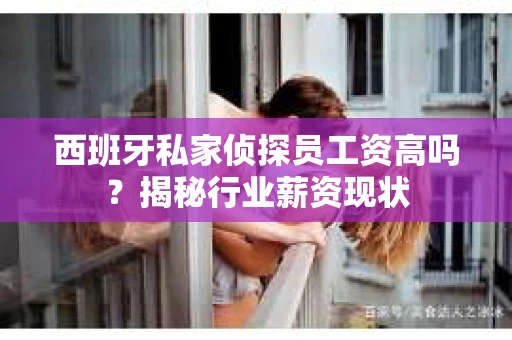 西班牙私家侦探员工资高吗？揭秘行业薪资现状
