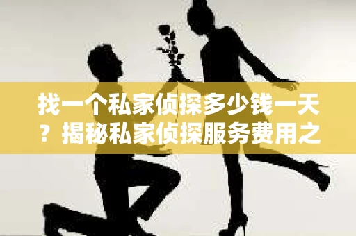 找一个私家侦探多少钱一天？揭秘私家侦探服务费用之谜