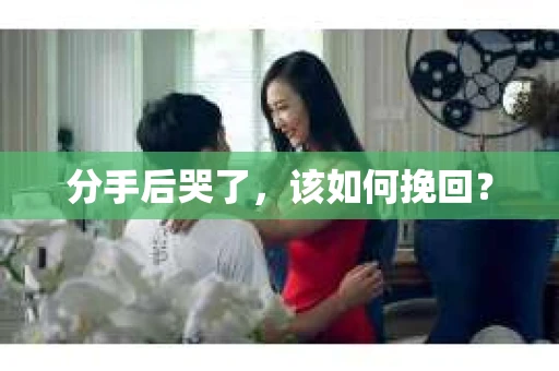 分手后哭了，该如何挽回？
